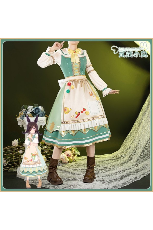 2XXT Cosplay Uma Musume Pretty Derby Rice Shower Yummy Dreamy Fairy Cosplay Costume